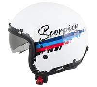 Scorpion Belfast Evo Adonis, casque ouvert L Blanc/Rouge/Bleu/Noir Blanc/Rouge/Bleu/Noir