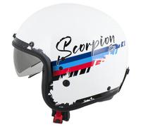 Scorpion Belfast Evo Adonis, casque ouvert XS Blanc/Rouge/Bleu/Noir Blanc/Rouge/Bleu/Noir