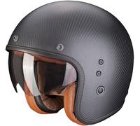 Scorpion Belfast Evo Carbon Casque Jet, noir, taille S pour homme