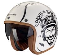 Scorpion Belfast EVO Romeo Casque Jet Beige/Noir XS unisex