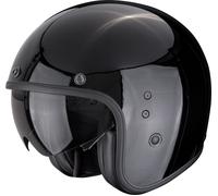 Scorpion Belfast Evo Solid, casque à jet XS Noir Noir