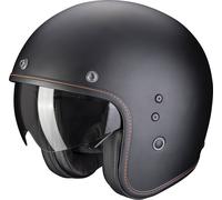 Scorpion Belfast Evo Solid, casque ouvert 3XL Noir Mat Noir Mat