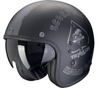 Scorpion Belfast Evo Spade casque jet, noir mat/argent, S (55/56)
