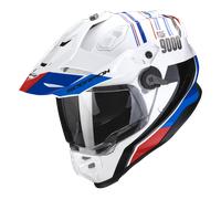 SCORPION CASQUE INTEGRAL ADF-9000 AIR DESERT - S - SCORPION CASQUE INTEGRAL ADF-9000 AIR DESERT - BLANC/BLEU/ROUGE