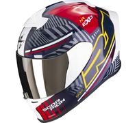 SCORPION casque intégral EXO-R1 EVO AIR VICTORY rouge-bleu-jaune XL