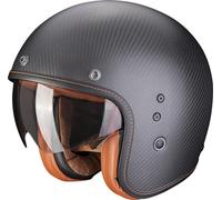 SCORPION casque jet BELFAST EVO CARBON noir mat S