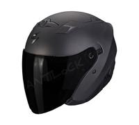 SCORPION CASQUE JET EXO-230 SOLID MAT AVEC VISIÈRE TEINTÉE - L - EXO-230 SOLID - ANTHRACITE MAT VT
