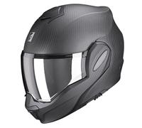 Scorpion Casque modulaire EXO-Tech Evo Carbon Solid – Noir mat – Taille S