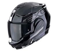 Scorpion Casque modulable EXO-Tech Evo Traveller – Noir/Blanc – Taille 2XL