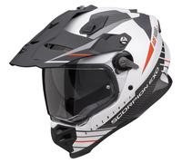 SCORPION Casque moto ADF-9000 Air Feat Matt White / Black / Red XXL