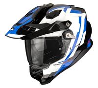 Scorpion ADF-9000 Air Patrol, casque d aventure XL Noir/Bleu/Blanc Noir/Bleu/Blanc