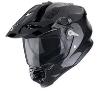 Scorpion ADF-9000 Carbon Air Solid, casque d aventure 3XL Noir Noir