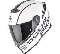 Scorpion Covert FX Danko, casque intégral XXL Mat Blanc/Noir Mat Blanc/Noir