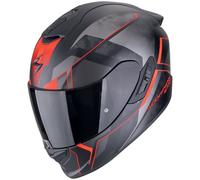 SCORPION Casque moto Exo-1400 Evo II Air Intensio Matt Black / Red M