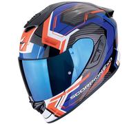 SCORPION Casque moto Exo-1400 Evo II Air Linart Black / Blue / Red M