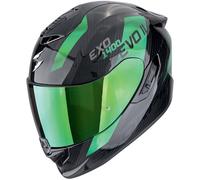 SCORPION Casque moto Exo-1400 Evo II Carbon Air Platted Black / Green S