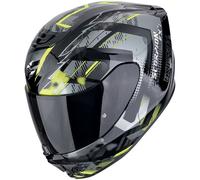 Scorpion EXO-391 Clutter Casque, noir-gris-jaune, taille XL pour homme