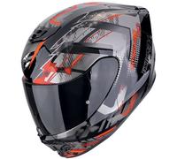 Scorpion EXO-391 Clutter, casque intégral L Noir/Argent/Rouge Noir/Argent/Rouge