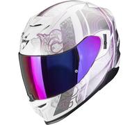 SCORPION Casque moto Exo-520 Evo Air Fasta White / Purple XXS