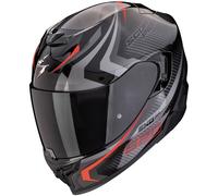 SCORPION Casque moto Exo-520 Evo Air Terra Black / Silver / Red S
