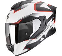 SCORPION Casque moto Exo-530 Air Clip Matt White / Black / Red S