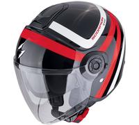 Scorpion EXO-City II Riva, casque ouvert XL Noir/Rouge/Blanc Noir/Rouge/Blanc