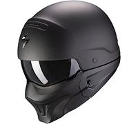 SCORPION Casque Moto EXO-Combat Evo Matt Black, Noir, S