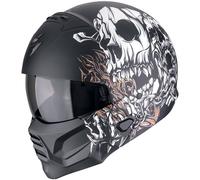 SCORPION Casque moto Exo-Combat II Genesis Matt Black / White / Gold XL