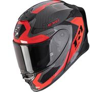 Scorpion Casque intégral EXO-R1 Evo Carbon Air Propel Noir/Rouge/Gris XS
