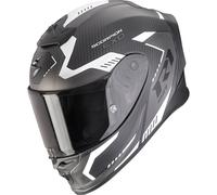SCORPION Casque moto Exo-R1 Evo Carbon Air Propel Matt Black / Silver M