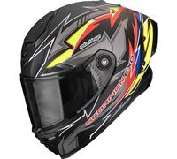Scorpion EXO-Race Air Move On, casque intégral XS Mat Noir/Rouge/Jaune/Gris Mat Noir/Rouge/Jaune/Gris