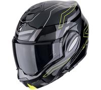 SCORPION Casque moto Exo-Tech Evo Conquer Black / Neon Yellow M