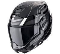 SCORPION Casque moto Exo-Tech Evo Conquer Black / White XXL