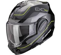 SCORPION Casque moto Exo-Tech Evo Pro Commuta Black / Silver / Yellow XL