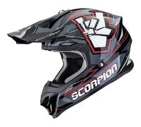 Scorpion VX-16 Evo Air Rok Bagoros, casque de motocross XS Noir/Gris/Rouge/Blanc Noir/Gris/Rouge/Blanc