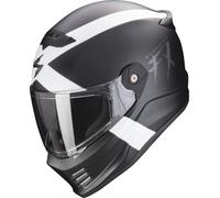 Scorpion Covert FX Gallus Casque, Noir mat/blanc, Taille XXL (62/63)