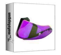 Scorpion écran Casque exo-491 kdf14-3 Violet Miroir mototopgun 56-526-72