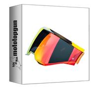 Scorpion écran Casque exo-Tech Evo Carbon kdf-18-1 Rouge Miroir mototopgun 57-527-77