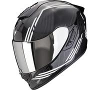 Scorpion Exo-1400 Evo 2 Carbon Air Reika Casque, Noir/Blanc, Taille XXL (63/64)