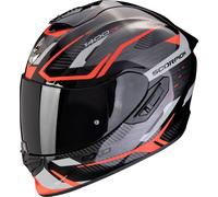 Scorpion EXO-1400 Evo Air II Accord, casque intégral L Noir/Gris/Rouge Noir/Gris/Rouge