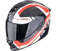 Scorpion EXO-1400 Evo Air II Carbon Enko, casque intégral XXL Noir/Rouge/Blanc Noir/Rouge/Blanc