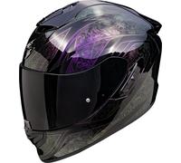 Scorpion EXO-1400 Evo Air II Fantasy Chameleon, casque intégral M Noir/Mauve/Vert Noir/Mauve/Vert