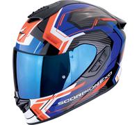 Scorpion EXO-1400 Evo Air II Linart, casque intégral S Mat Noir/Orange/Gris Mat Noir/Orange/Gris
