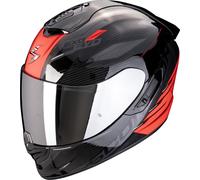 Scorpion EXO-1400 Evo Air II Luma, casque intégral XL Noir/Rouge Noir/Rouge