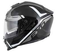 Scorpion EXO-1400 EVO II Air Enko Casque Noir/Argenté M unisex