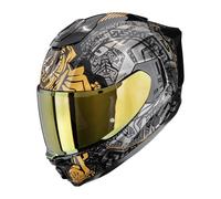 Scorpion Casque intégral EXO-1500 Air Apus Noir/Gris/Or Taille M Homme