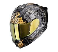 Scorpion EXO-1500 AIR Apus Integralhelm schwarz gold taille XS XXL