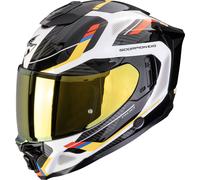 Scorpion EXO-1500 Air Sleek, casque intégral XXL Noir/Blanc/Bleu/Jaune Noir/Blanc/Bleu/Jaune