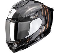Scorpion Casque moto Exo-1500 Carbon Air Zity – intégral carbone – Noir/Cuivre Taille M