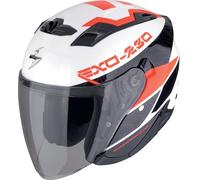 Scorpion EXO-230 Band, casque ouvert M Blanc/Noir/Rouge Blanc/Noir/Rouge